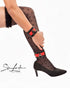 SiaLinda: Armbänder Fußfesseln Serie Soft BDSM Leder schwarz - rot | Bondage Armfesseln - SiaLinda.com